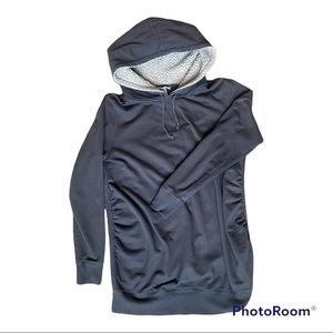 Charcoal Gray maternity sweatshirt